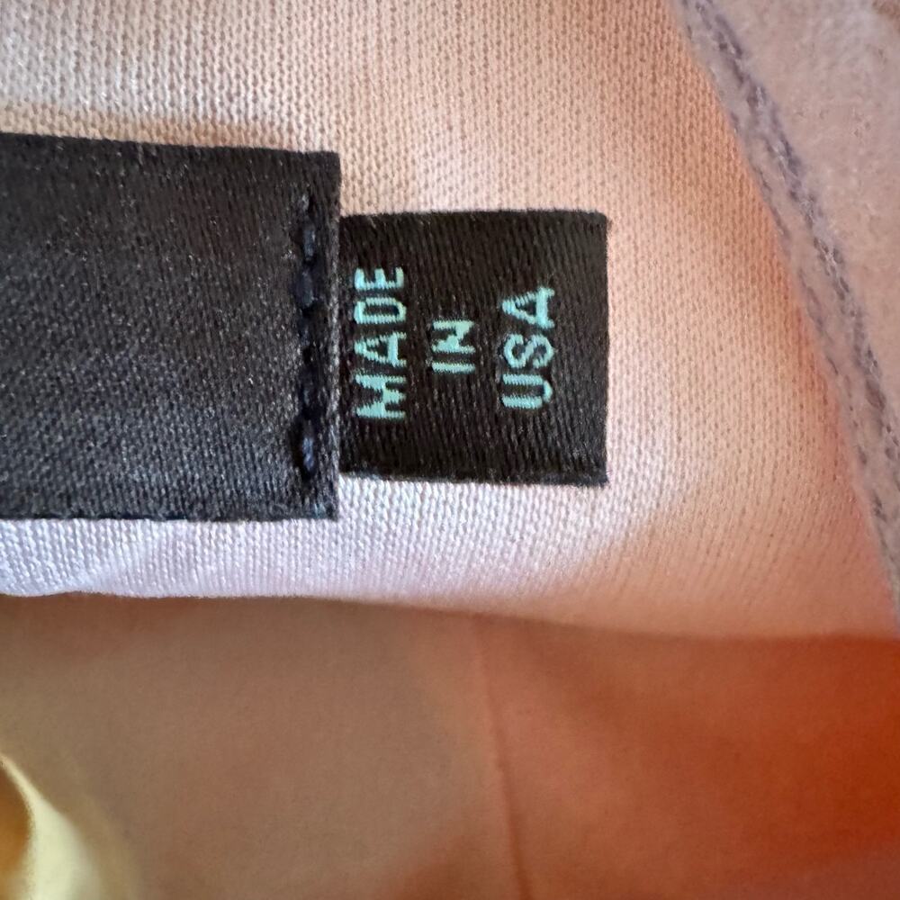 Anthropologie Eva Franco Peach Blossom Belted Dress A-line Embroidered Size 6 - Picture 11 of 13